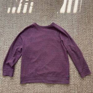 Banana Republic Purple Crew Neck Sweater